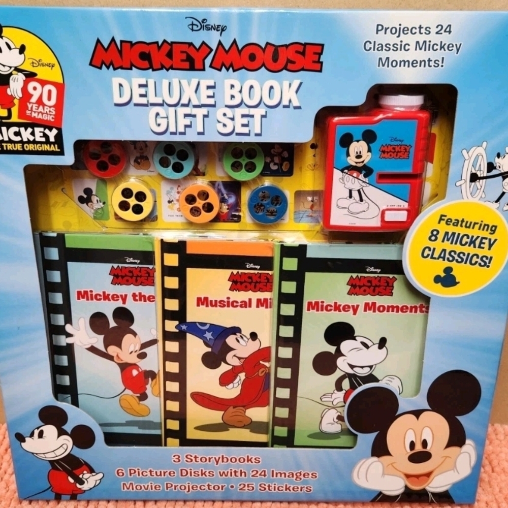 Disney Mickey Mouse Deluxe Book Gift Set - Multicolor - Picture 2 of 7